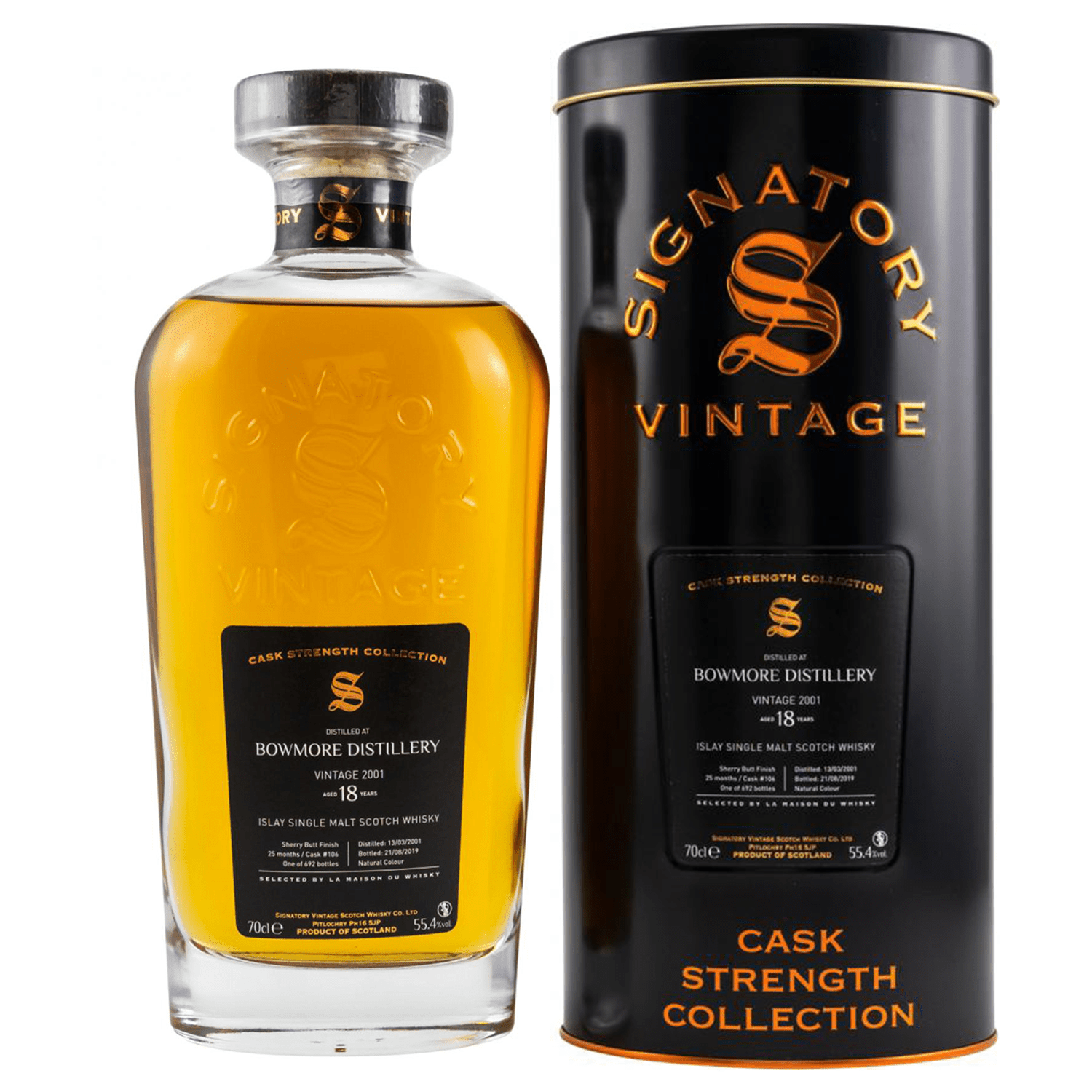 Signatory Bowmore 2001 Aged 18 Years