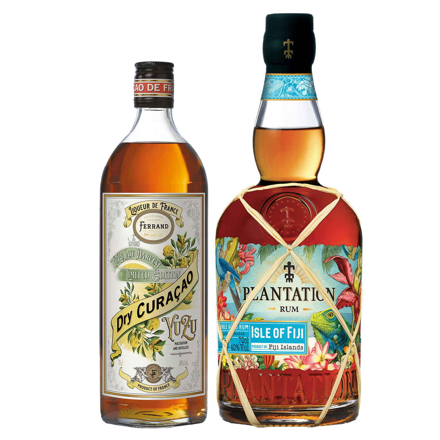 Pierre Ferrand Dry Curaçao Yuzu + Plantation Isle Of Fiji-FERRAND COGNAC