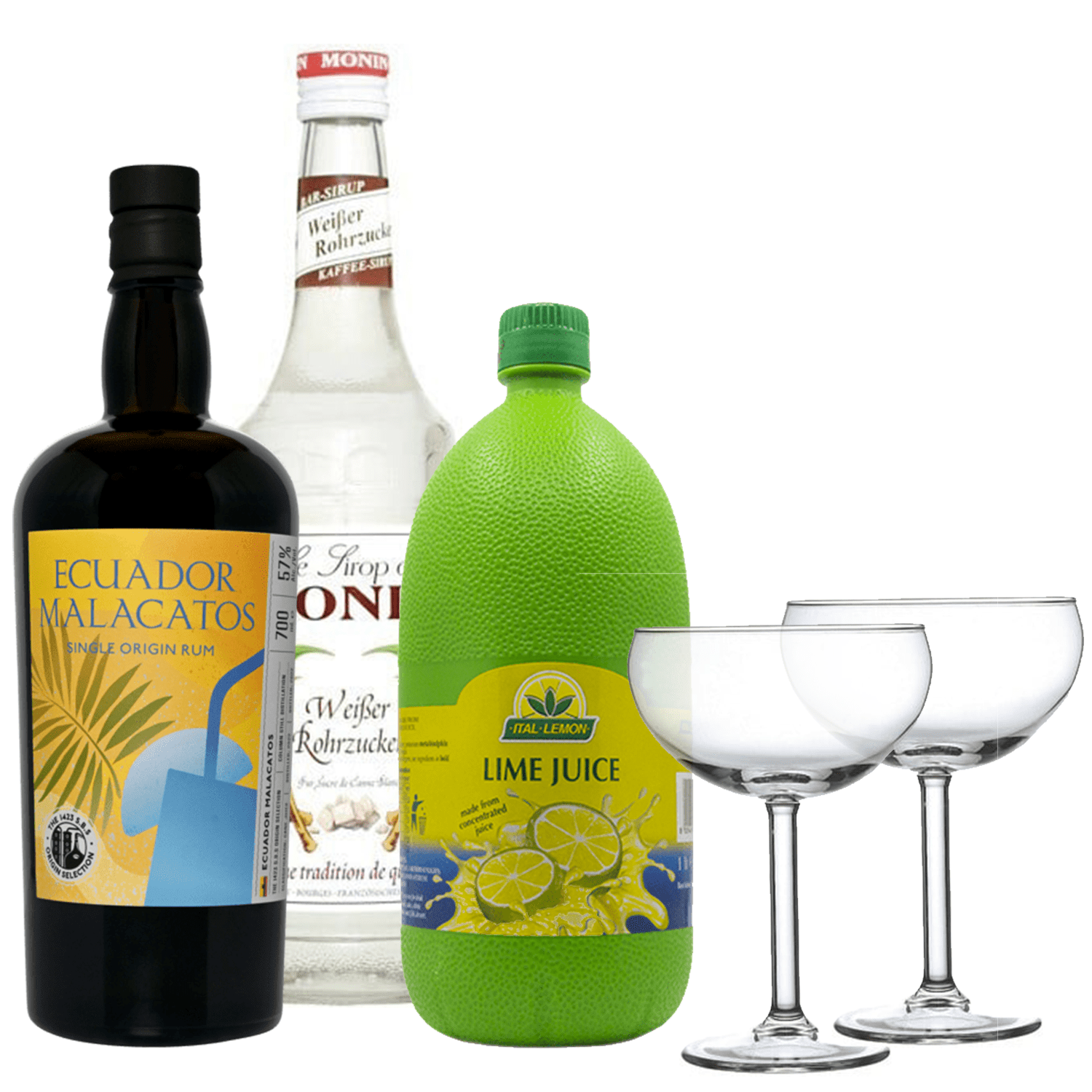 Daiquiri set | S.B.S Origin Ecuador Malacatos-SINGLE BARREL SELECTION