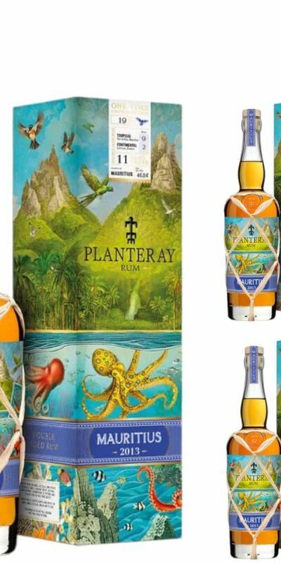 3 x Planteray Single Vintage Mauritius 2013