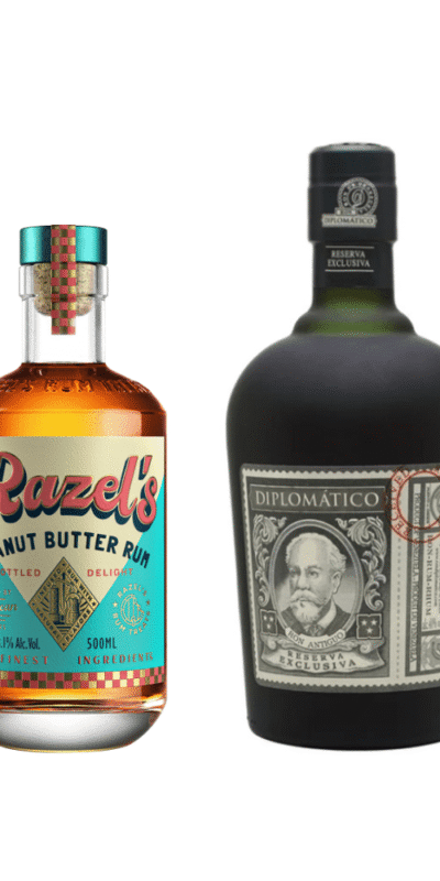 Diplomático Reserva Exclusiva 12 Y.O. + Razel’s Peanut Butter Rum-RAZEL’S