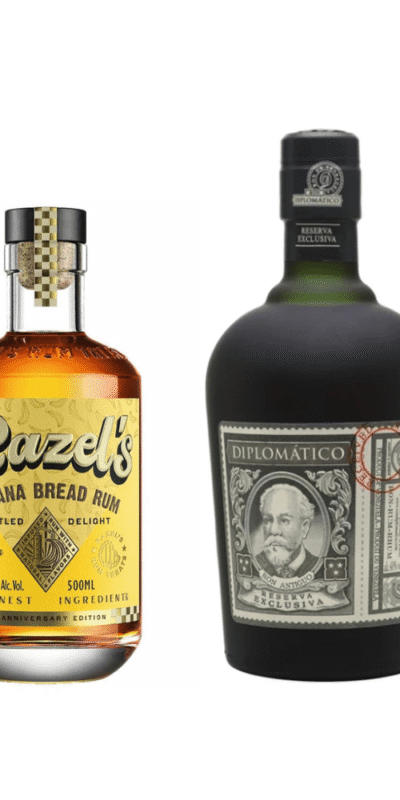 Diplomático Reserva Exclusiva 12 Y.O. + Razel’s Banana Bread Rum-RAZEL’S