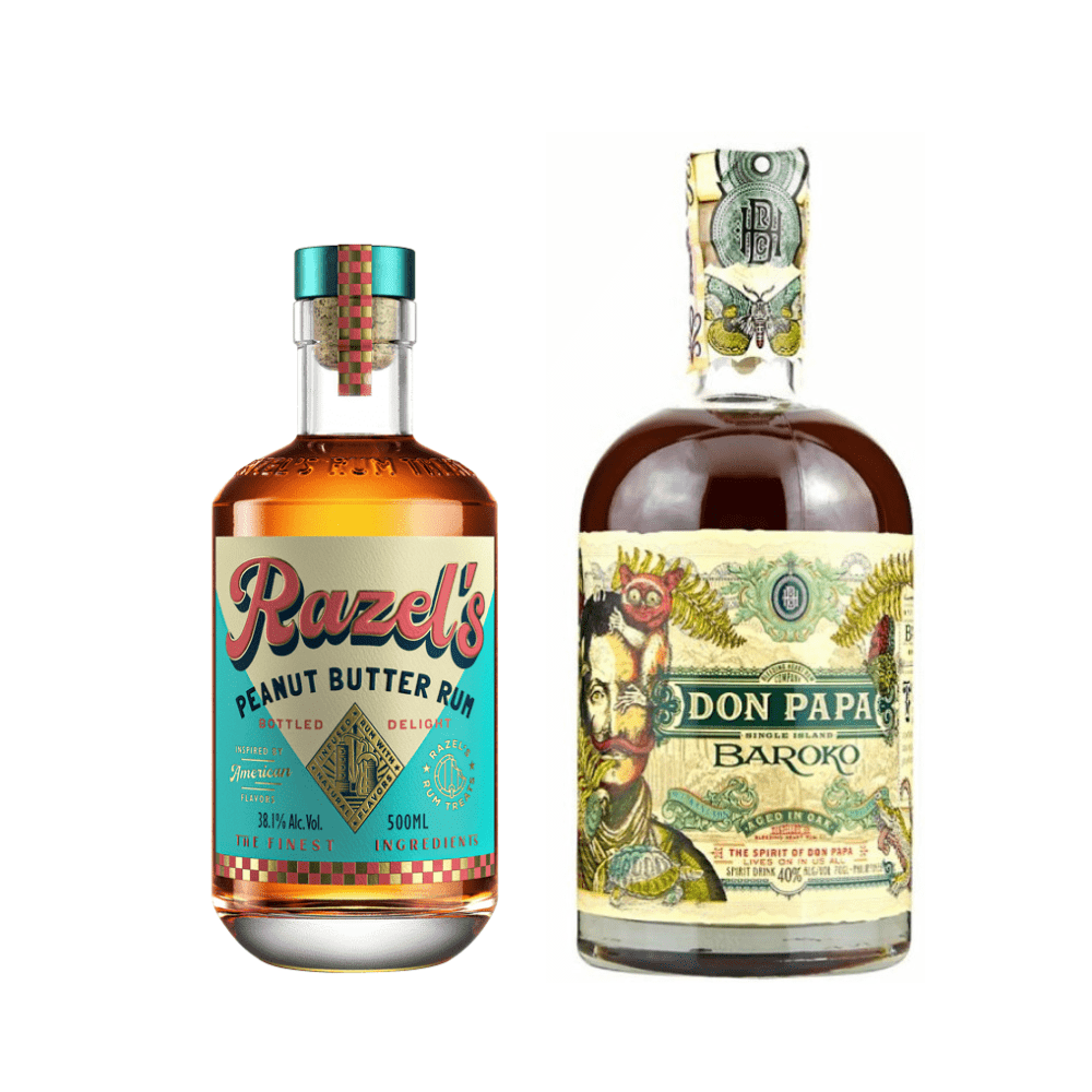 Don Papa Baroko + Razel’s Peanut Butter Rum-RAZEL’S