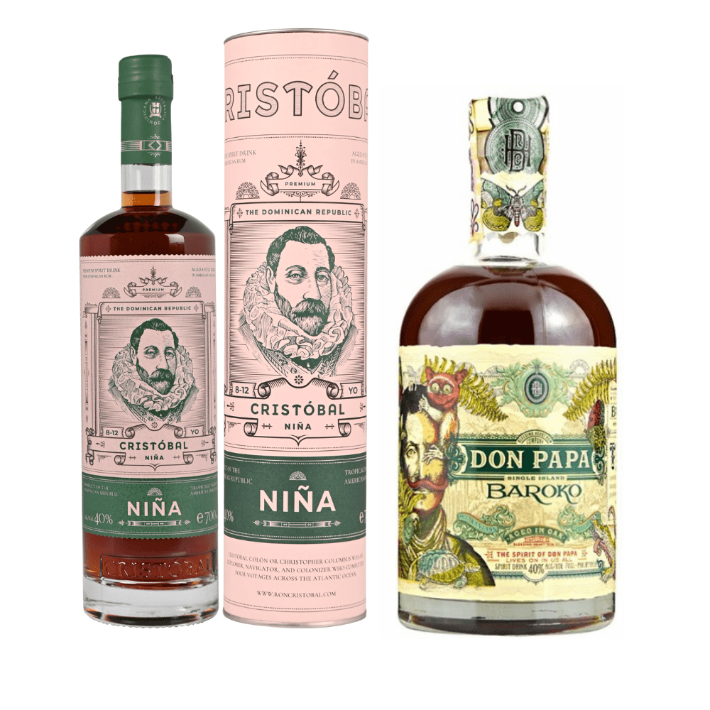Don Papa Baroko + Ron Cristóbal Nina 8-12 Y.O.