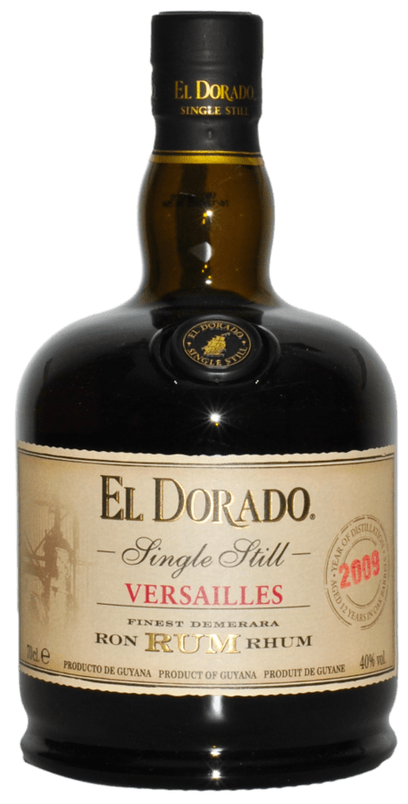 El Dorado Rum Versailles 12 Y.O. Single Still 2009-EL DORADO