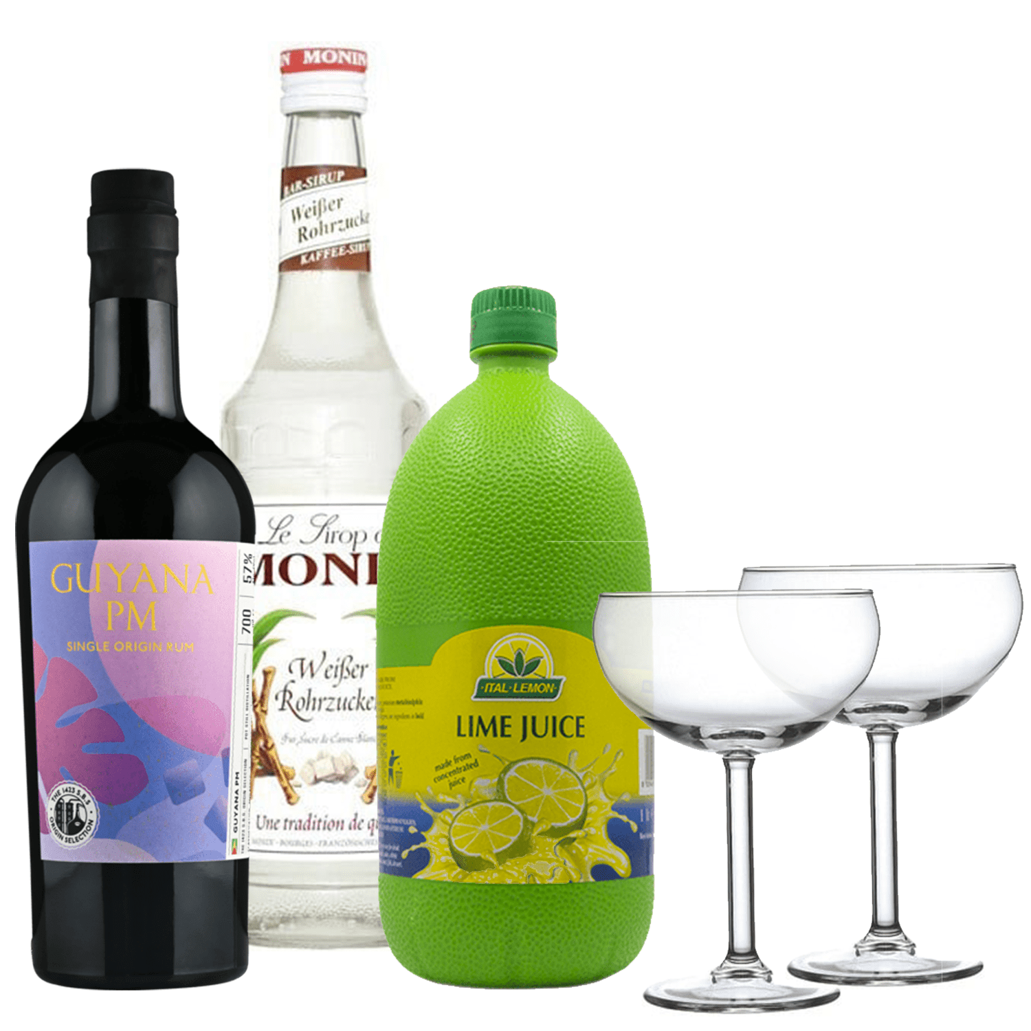 Daiquiri set | S.B.S Origin Guyana PM-SINGLE BARREL SELECTION