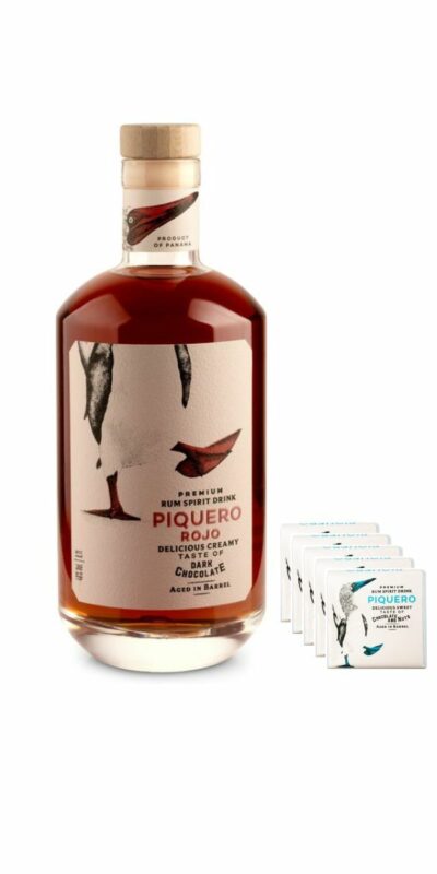 Piquero Rojo + 5 x Piquero Mini Horká Čokoláda