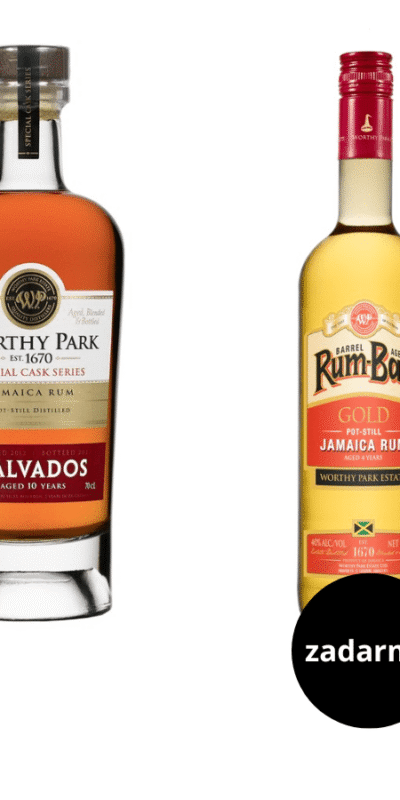 Worthy Park Special Cask Calvados 10 Y.O. + Rum-Bar Gold