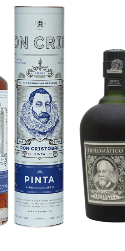 Diplomático Reserva Exclusiva 12 Y.O. + Ron Cristóbal Pinta 6-8 Y.O.