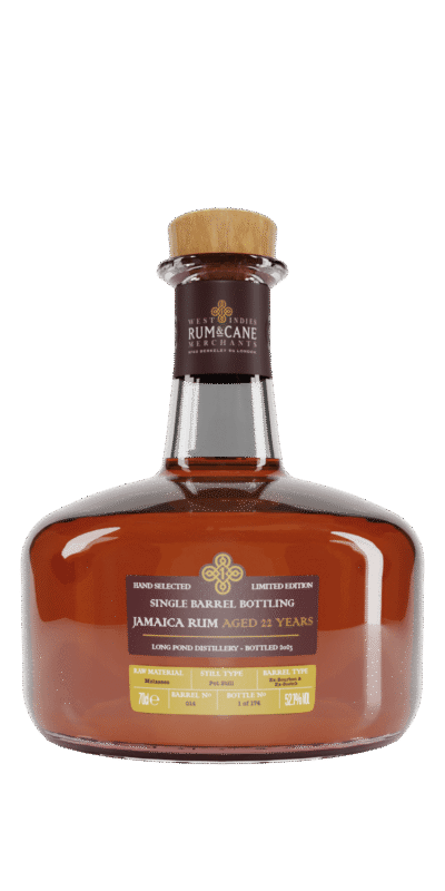 Rum & Cane Jamaica Long Pond 22 Y.O. Single Barrel