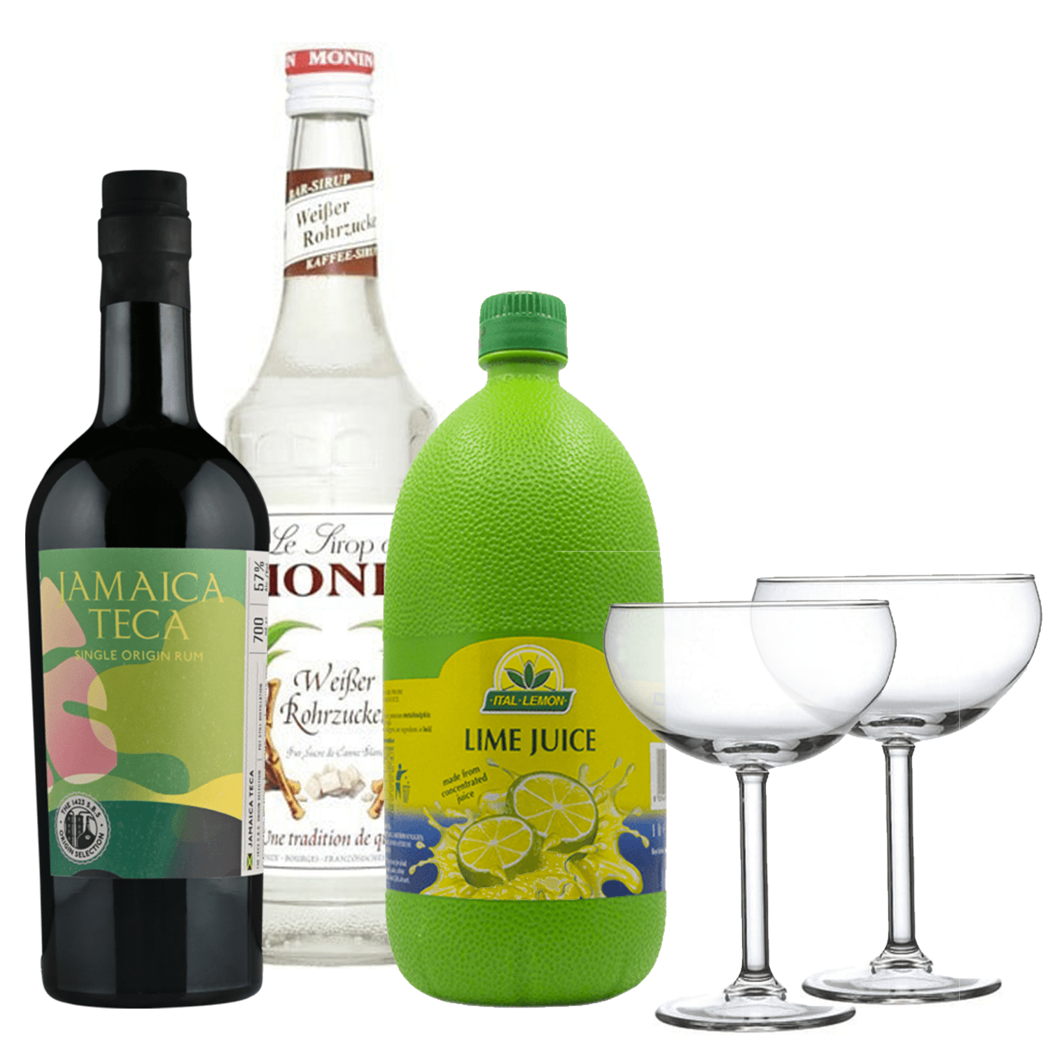 Daiquiri set | S.B.S Origin Jamaica TECA-SINGLE BARREL SELECTION